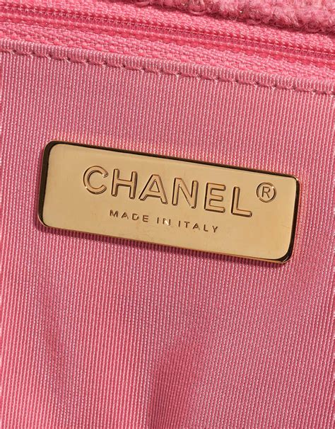 Chanel 19 Flap Bag Tweed Light Rosé 